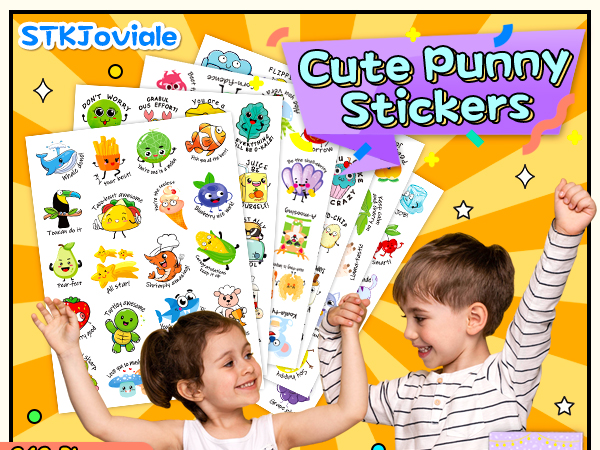 Amazon.com: STKJoviale 840PCS Punny Reward Stickers for Kids