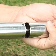 Rastrillo de nivel de césped de Denforste