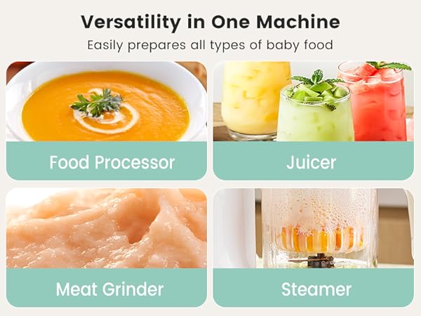 baby steamer and blender