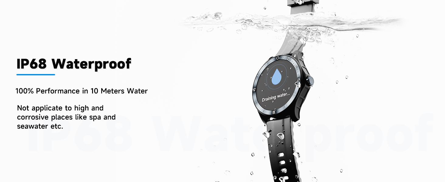 Smart Watches for men IP68 Waterproof