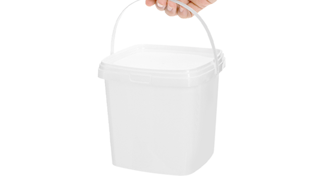 Plastic Bucket with Lid