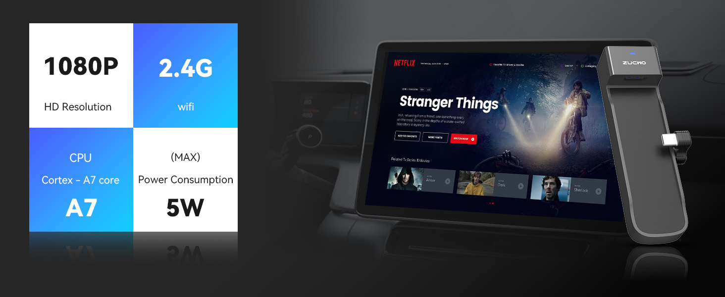 turn car screen into tv