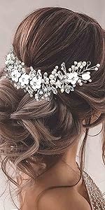 bridesmaid hair accessories