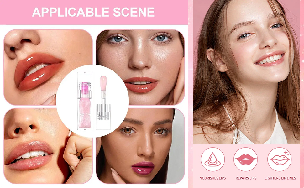 Magic Big Brush Cosmetics Color Changing Lip Oil