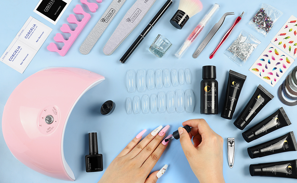 Poly nail gel kit