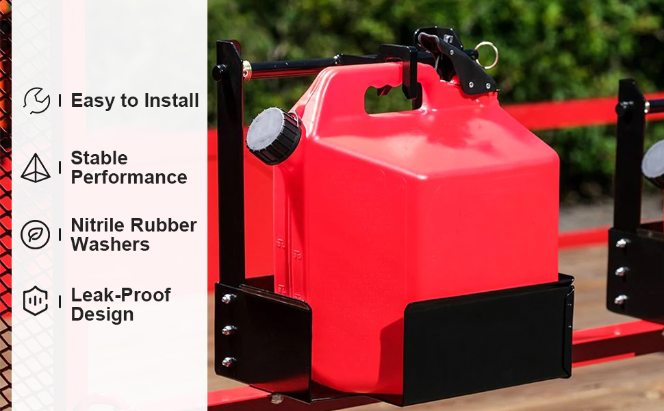 Gas Can Coarse Thread Cap, Solid Transportation Gas Can