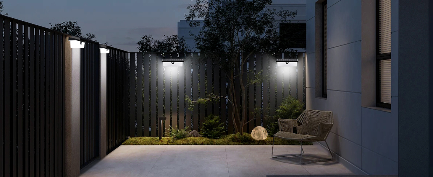 solar porch lights