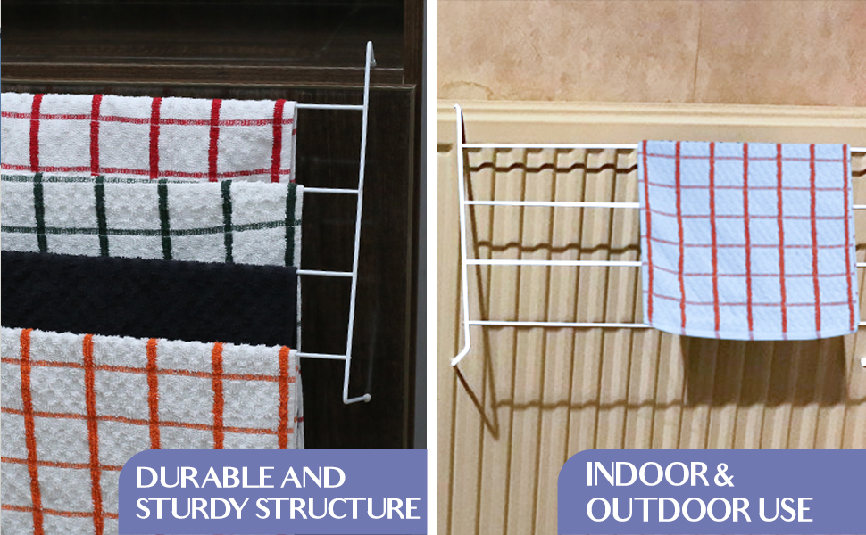 Radiator airer 1 Pack of the 4 Bar radiator clothes drying rack