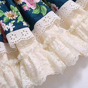 Lace hem