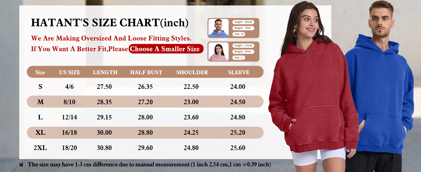 Midweight Fleece Vintage Style Sweatshirts for Men Oversized Winter Men's Sweatshirt with Pocket