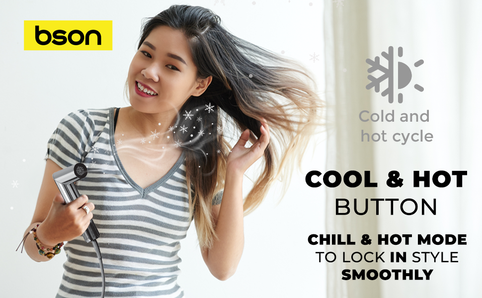 Fast drying hair tool with 5 styling heads for curl, volume, straightening