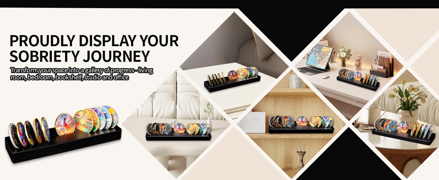 sobriety chip holder