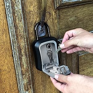 lock box wall mounted and portable