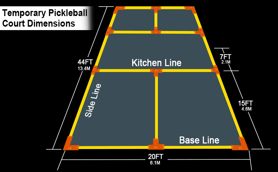 Pickleball Court Tape