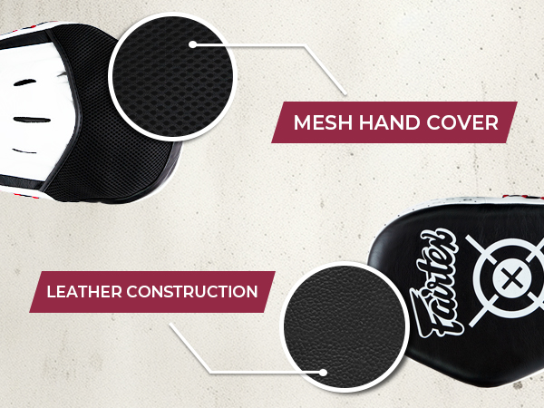 Fairtex キックミット 黒/白 Amazon.com : Fairtex Aero Focus Punching Mitts FMV11 for