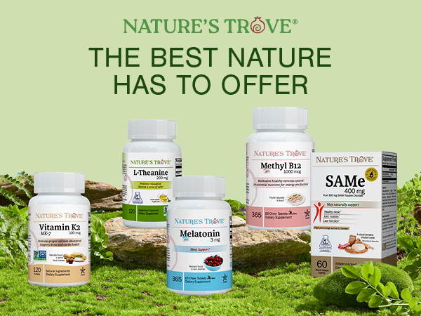 Natures Trove L-Theanine 200Mg Calm Focus Balance the best natures has to offer 