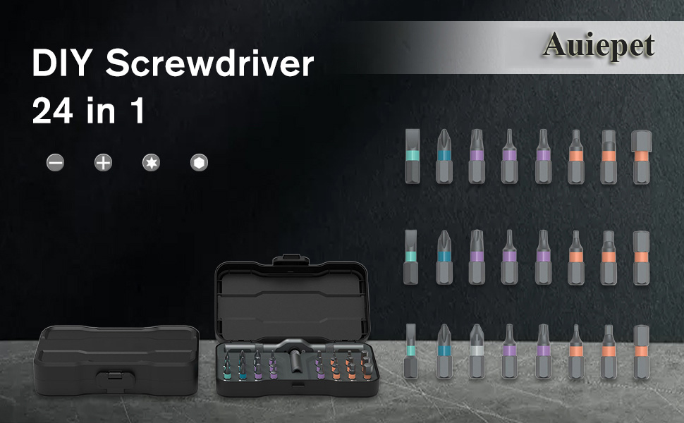DIY Screwdriver 24 In 1, New 24 in 1 Screwdriver