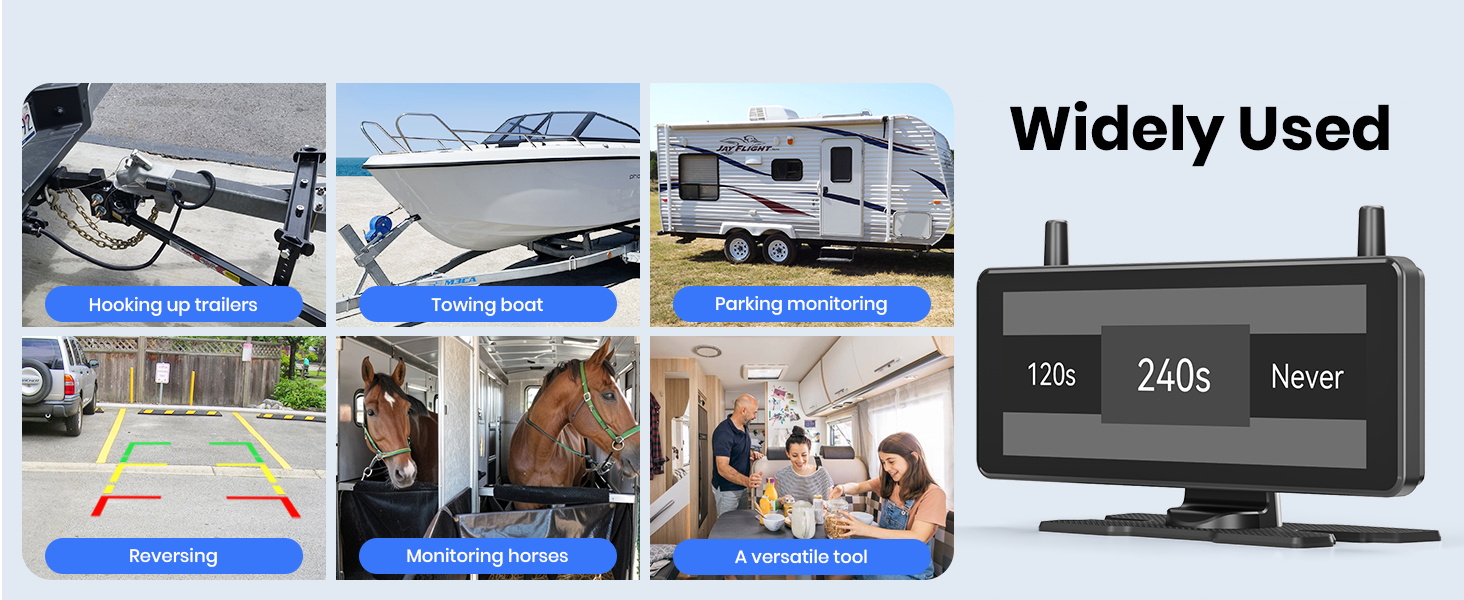 Solar backup camera