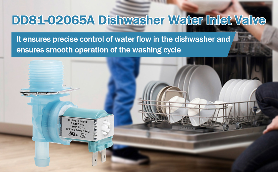 DD8102065A 17476000005962 33290417 Dishwasher Water Inlet