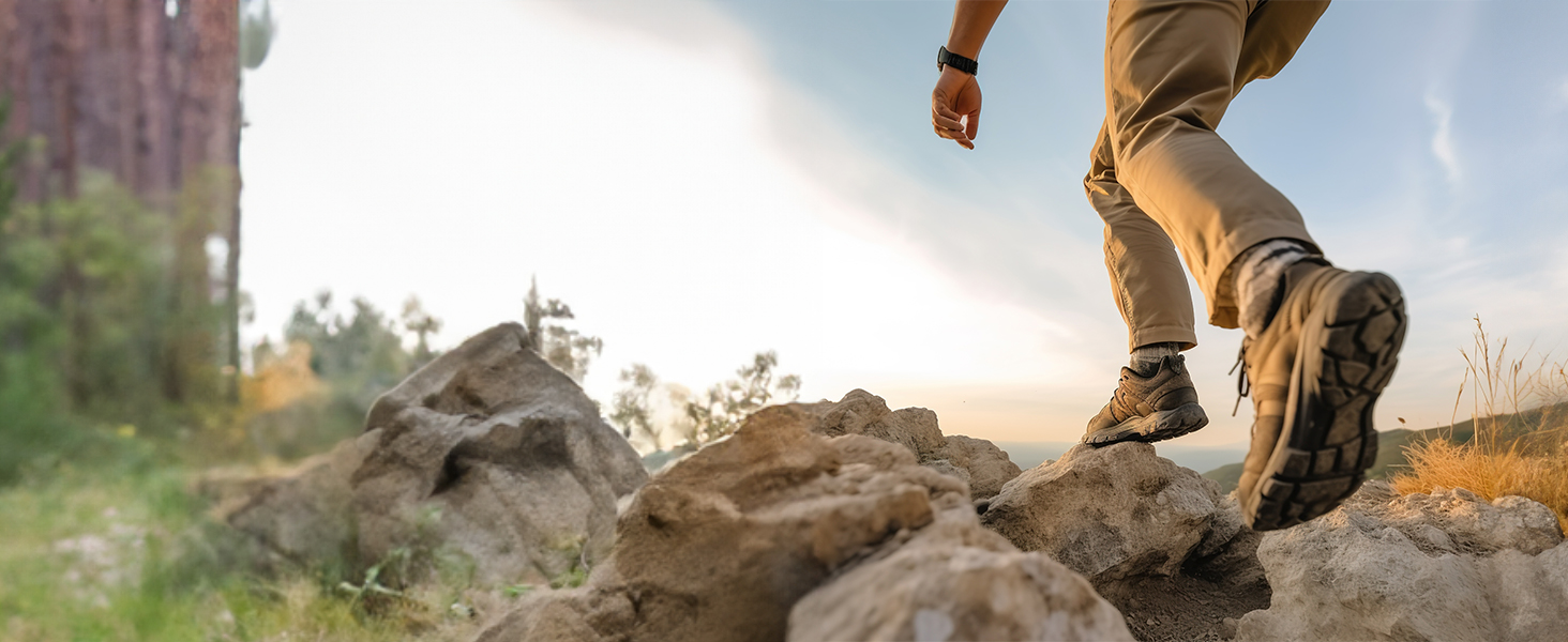 Ultra-light gear for holding your binoculars while hiking