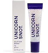 UNICORN SNOT Holographic Glitter Boss Lip Gloss - Smooth, Lightweight, Non-Sticky Lip Makeup for ...