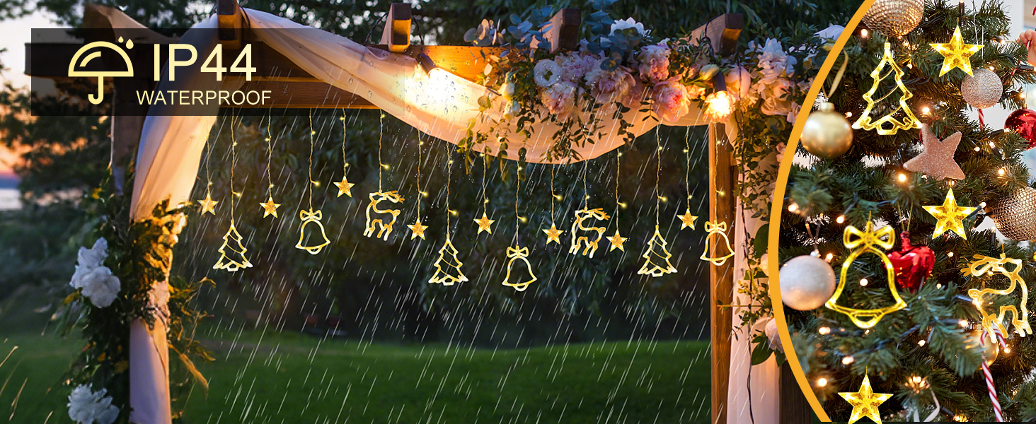 Curtain Light for Indoor Outdoor Decorations