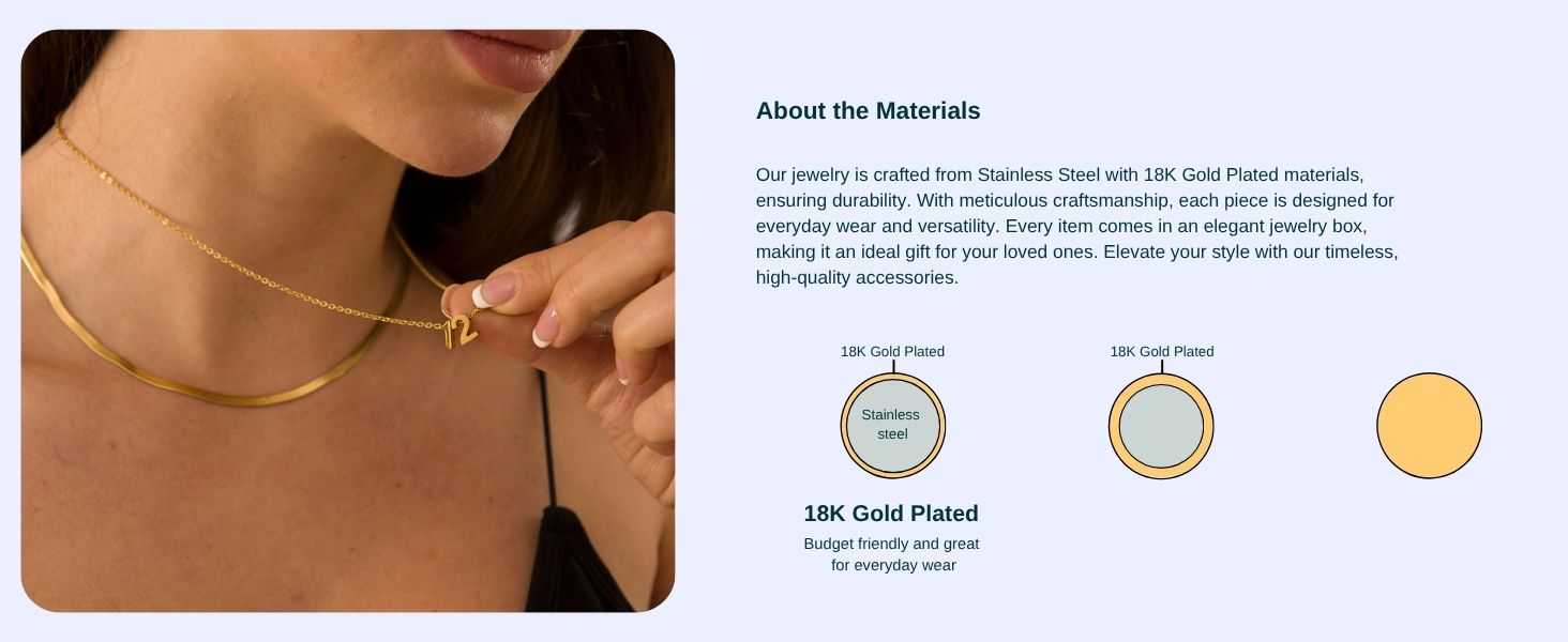 14K GOLD PLATED NECKLACE