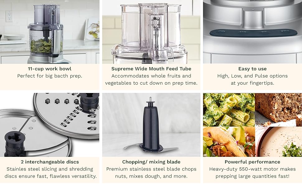 Cuisinart Prep 11 Plus 11カップ フードプロセッサー Cuisinart Prep 11 Plus Food Processor Review DLC-2011CHBY