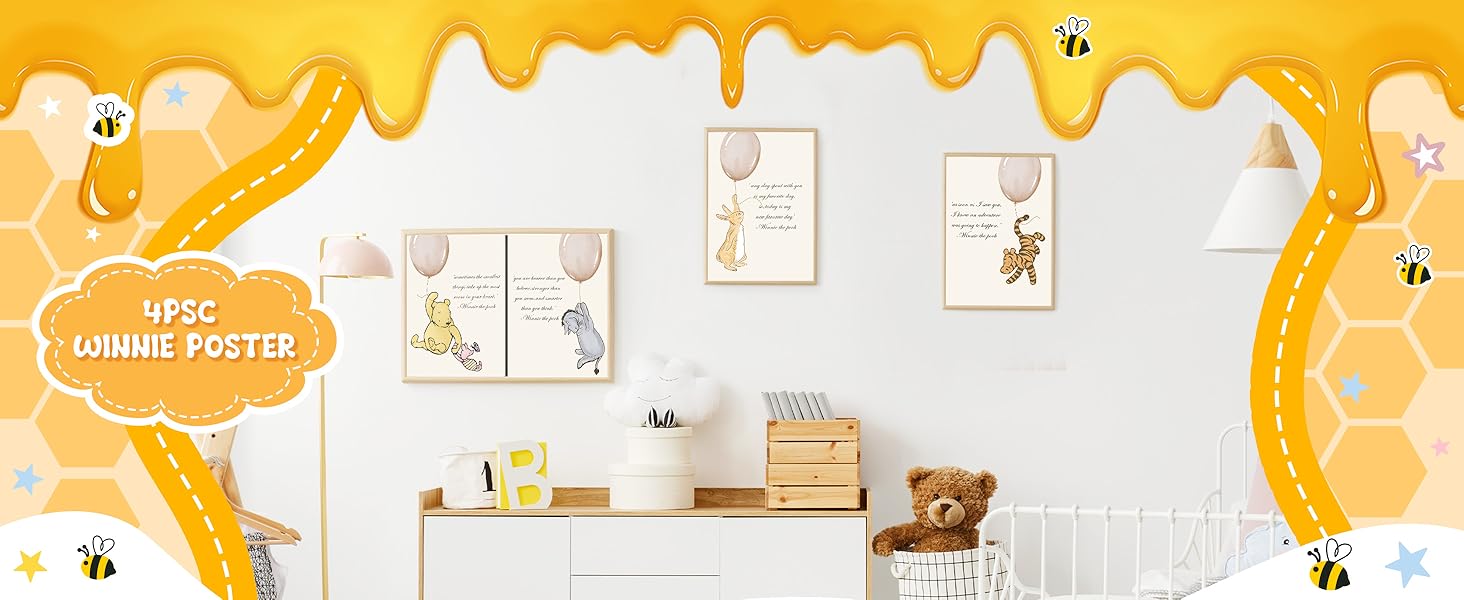 4PCS Nursery Baby Stuff