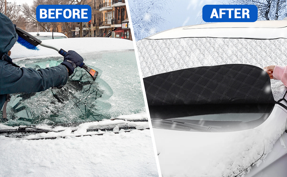 Windshield Snow Cover Fit for Toyota FJ Cruiser 20072021