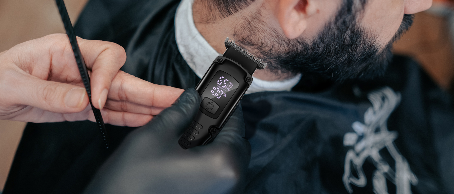 hair clippers for men professional cordless rechargeable hair cutting kit beard trimmer men