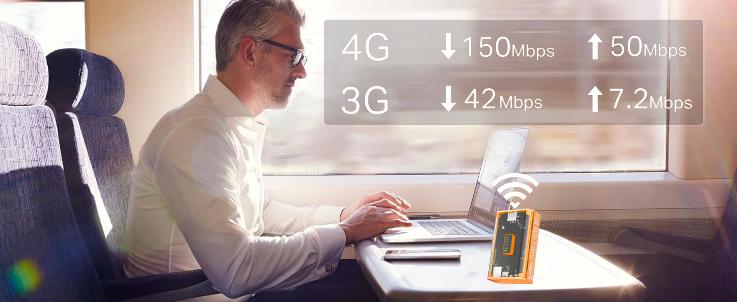 KuWFi MC8 Mobiler 4G LTE WLAN Router