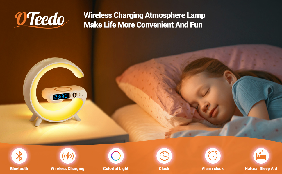 Wireless Charging Atmosphere Light