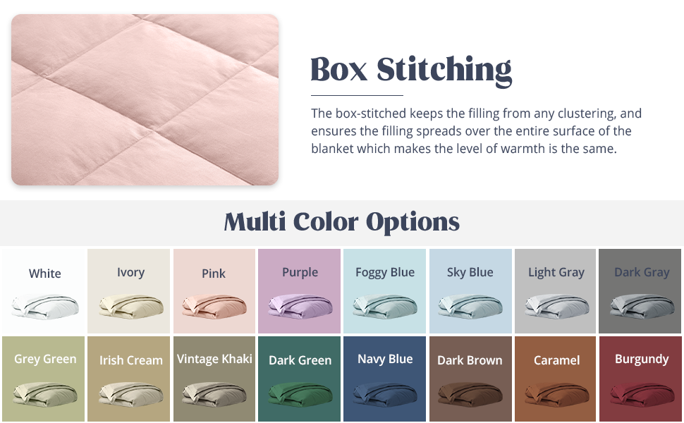 puredown® Blankets King Size Soft Lightweight Down