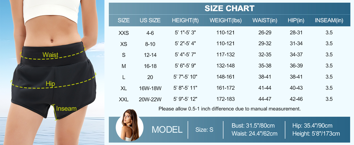 running shorts women