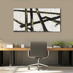 line canvas decor
