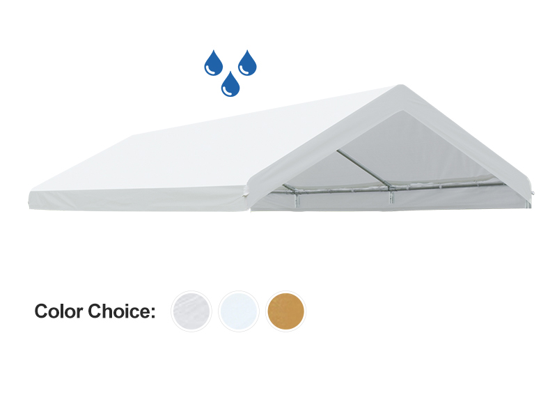 Quictent 10’x20’ Carport Car Canopy Heavy Duty Galvanized