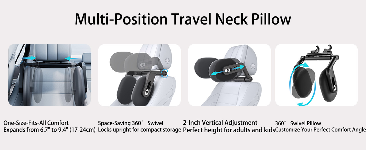 Car Headrest Pillow