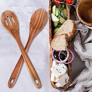 large wooden spoons