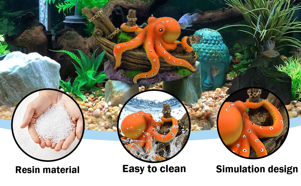 small octopus for fish tank