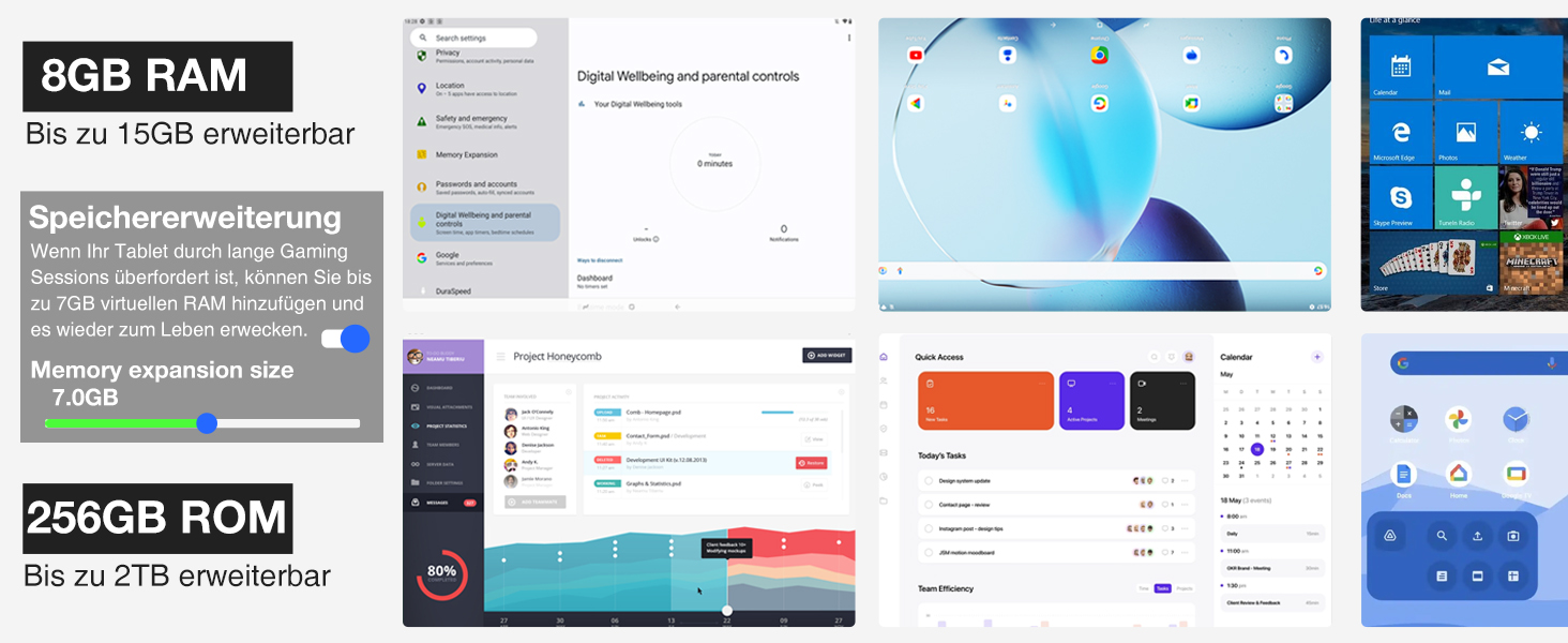DOOGEE T30Pro Tablet Android 13 11 Zoll Gaming Tablet günstige tablet