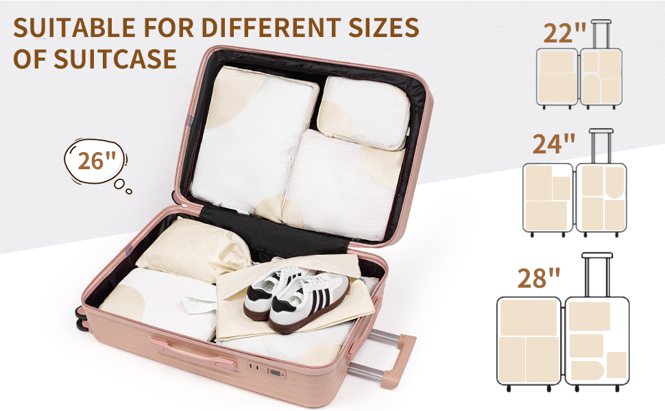 Compression Packing Cubes 7 Set