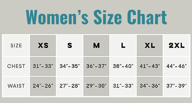 Womens Size Chart