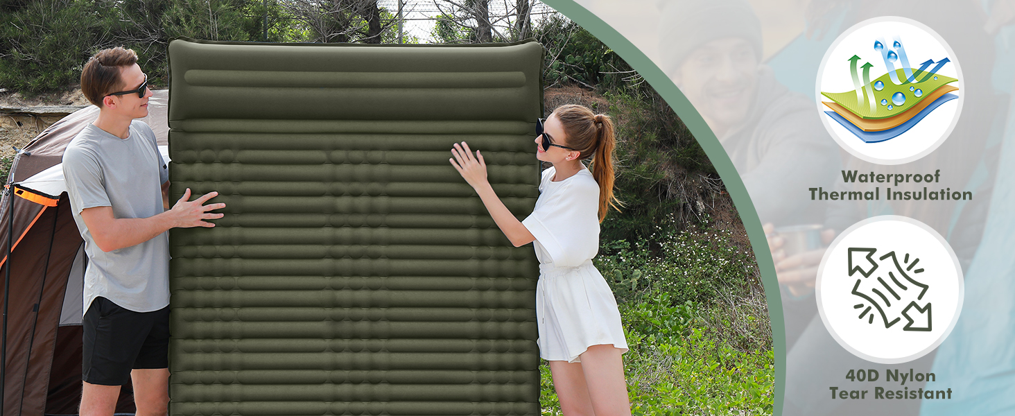 inflatable camping mat