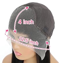 HD lace front wigs human hair natural Color