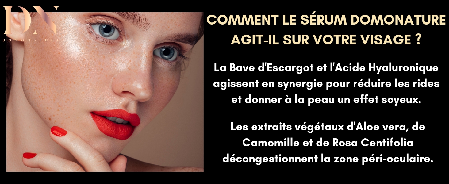 Combien De Temps Laisser La Bave D'escargot Sur Le Visage Bave d Escargot Visage pure, Serum Acide Hyaluronique pur 100% Bio