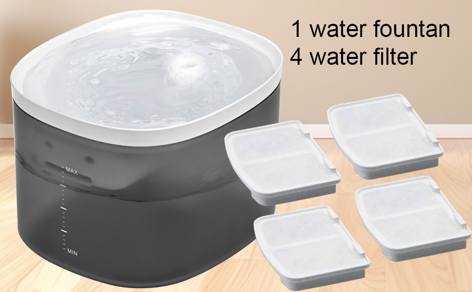 3L cat water fountain