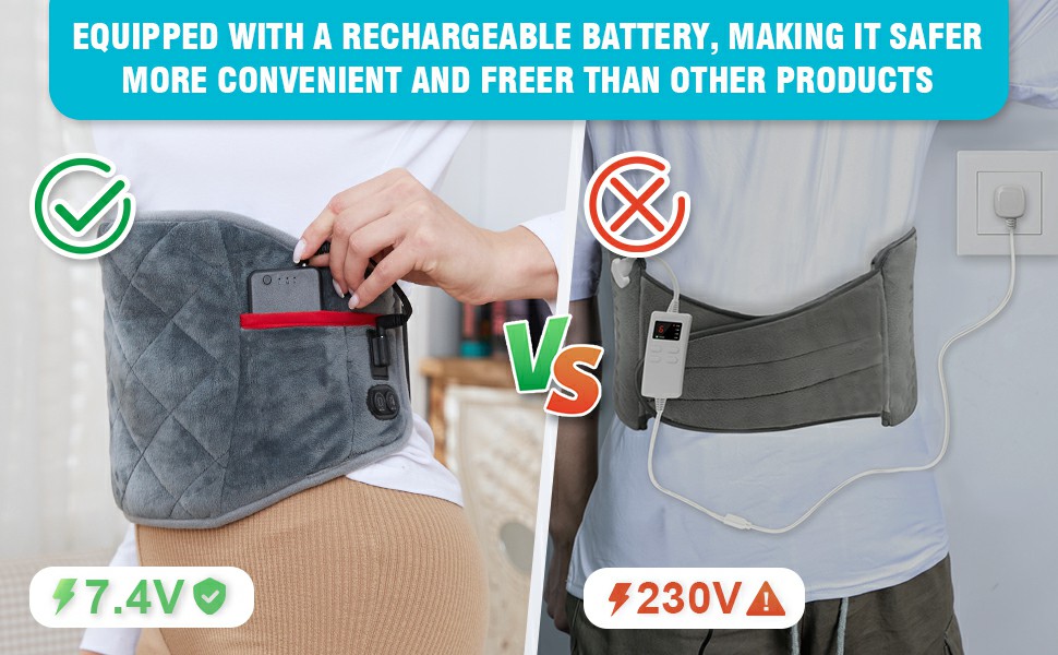 battery powered heating pad