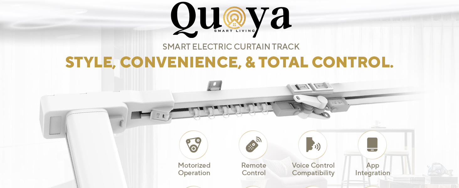 smart curtain track