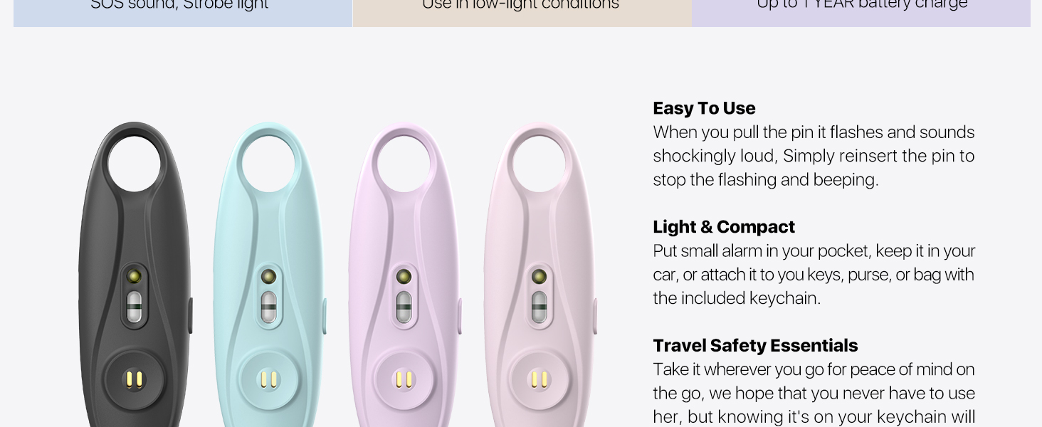 personal alarm for self defense